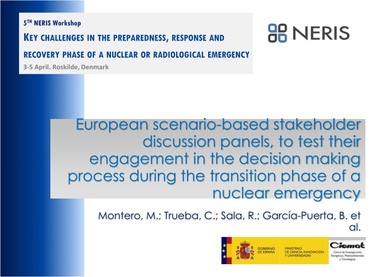 Stakeholder Engagement in Nuclear Emergency Response