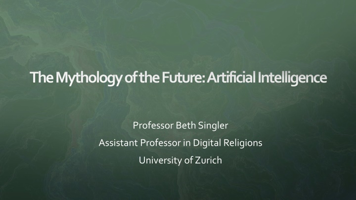 Modern AI Mythology and Science Fiction Interplay
