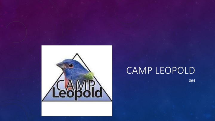 Camp Leopold Trip Information and Guidelines