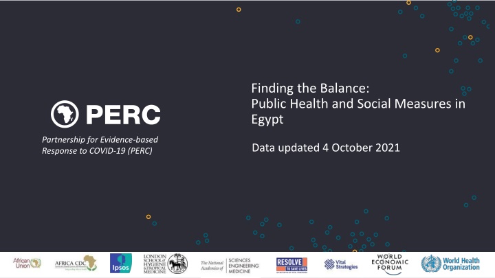 Public Health and Social Measures in Egypt: PERC Data Update October 2021