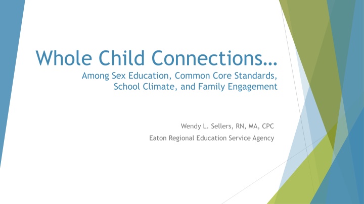Connections in Sex Education and School Programs