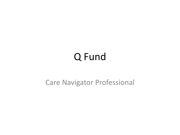 Enhancing Access to Healthcare in Forth Valley: A Case for Expert Care Navigators