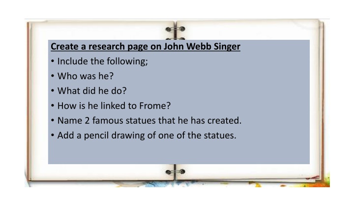 John Webb Singer: Celebrated Sculptor and Artist Linked to Frome