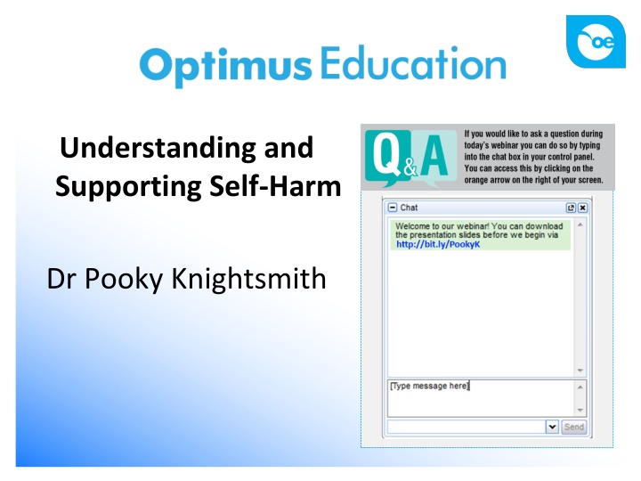 Understanding and Supporting Self-Harm