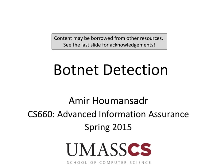 Botnets: A Threat to Cybersecurity