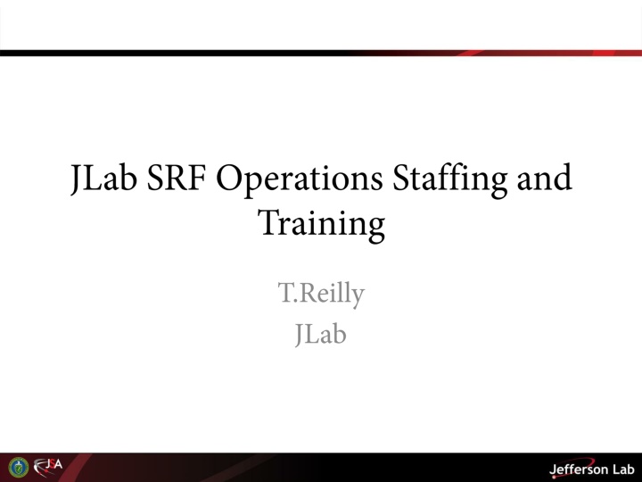 Overview of Work Center and SRF Operations Staff at JLab