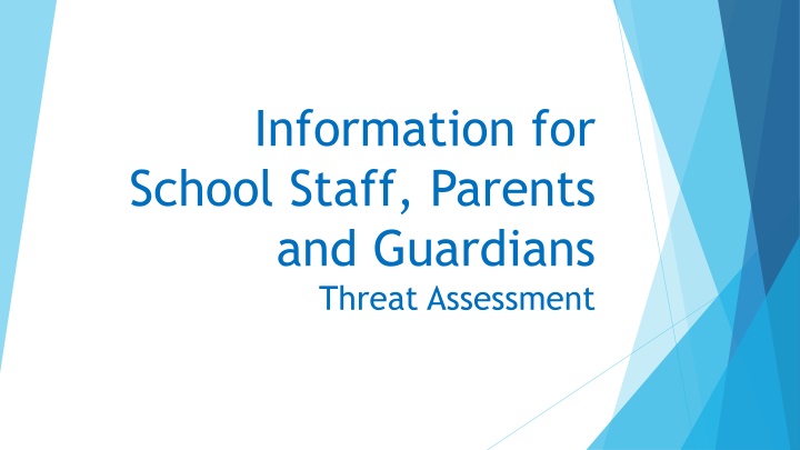 Pennsylvania School Threat Assessment: Keeping Schools Safe