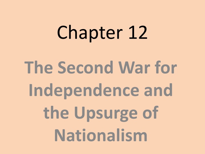The War of 1812: A Historical Overview