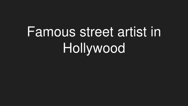 Discover the Street Art of ThankYouX, a Hollywood Icon