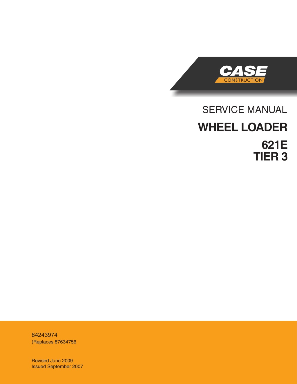 service manual wheel loader l.w