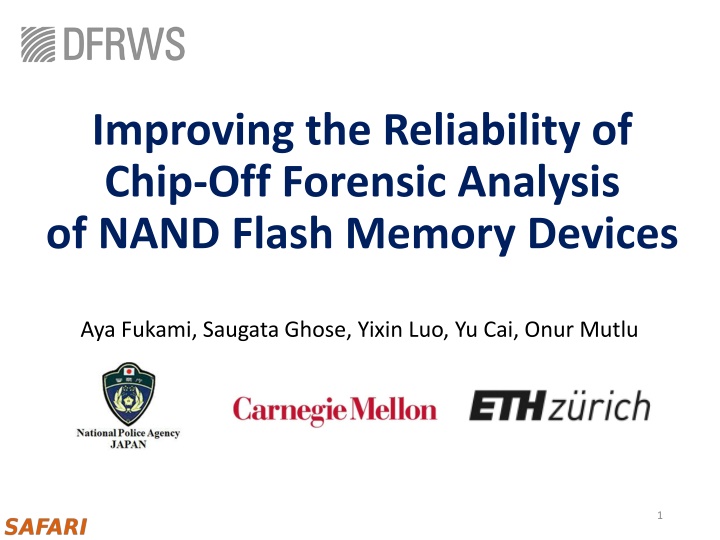 Enhancing NAND Flash Memory Chip-Off Forensic Analysis Reliability