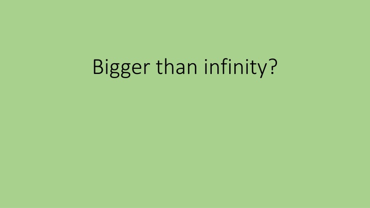 Infinity: From Countable Integers to the Unbounded Real Numbers