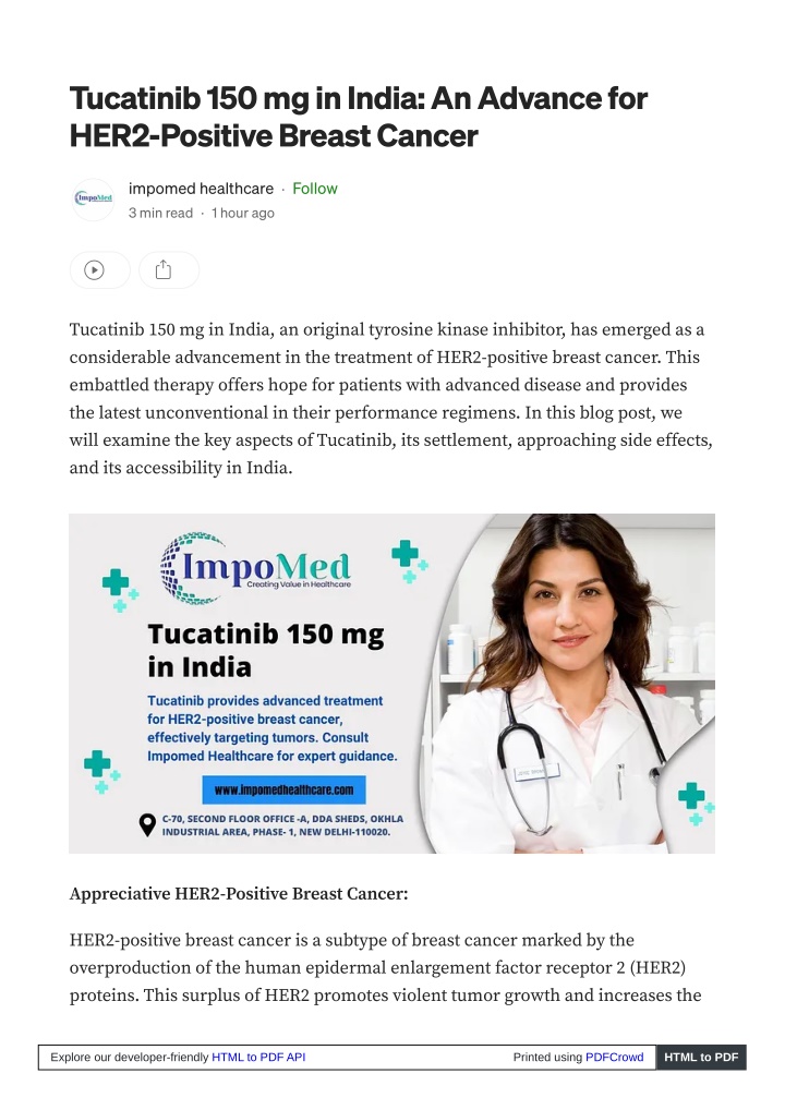 tucatinib 150 mg in india an advance for her2 n.w
