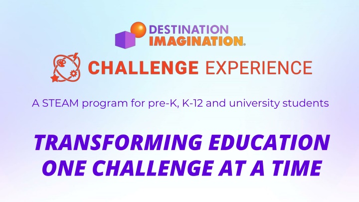 Destination Imagination: Transforming Education Through Creative Challenges