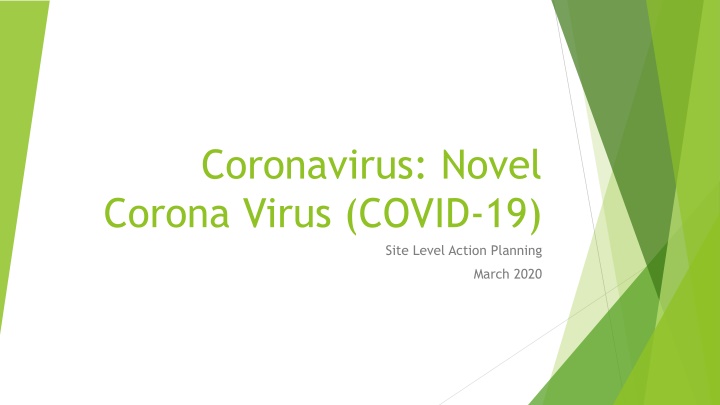 COVID-19 Prevention Measures in Workplaces
