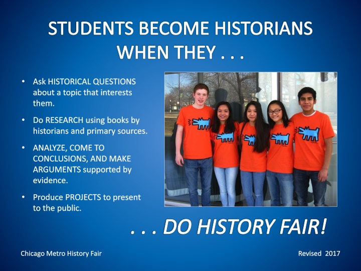 . . . DO HISTORY FAIR!