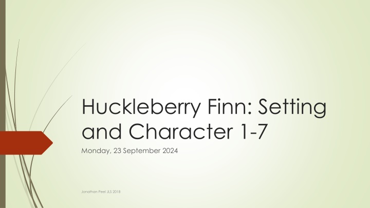 Themes and Characters in 