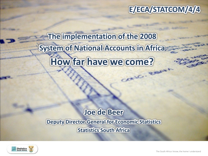 The Implementation of the 2008 System of National Accounts in Africa: Progress and Challenges