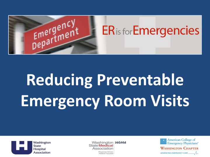 Strategies to Reduce Preventable Emergency Room Visits