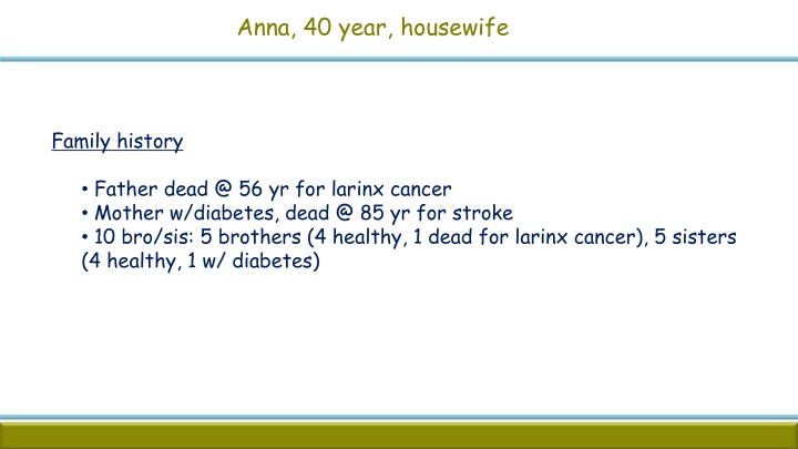 Management of Cardiovascular Risk Factors in a Middle-Aged Housewife