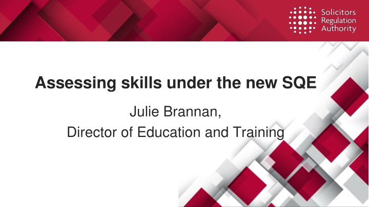 Overview of the Solicitors Qualifying Examination (SQE)