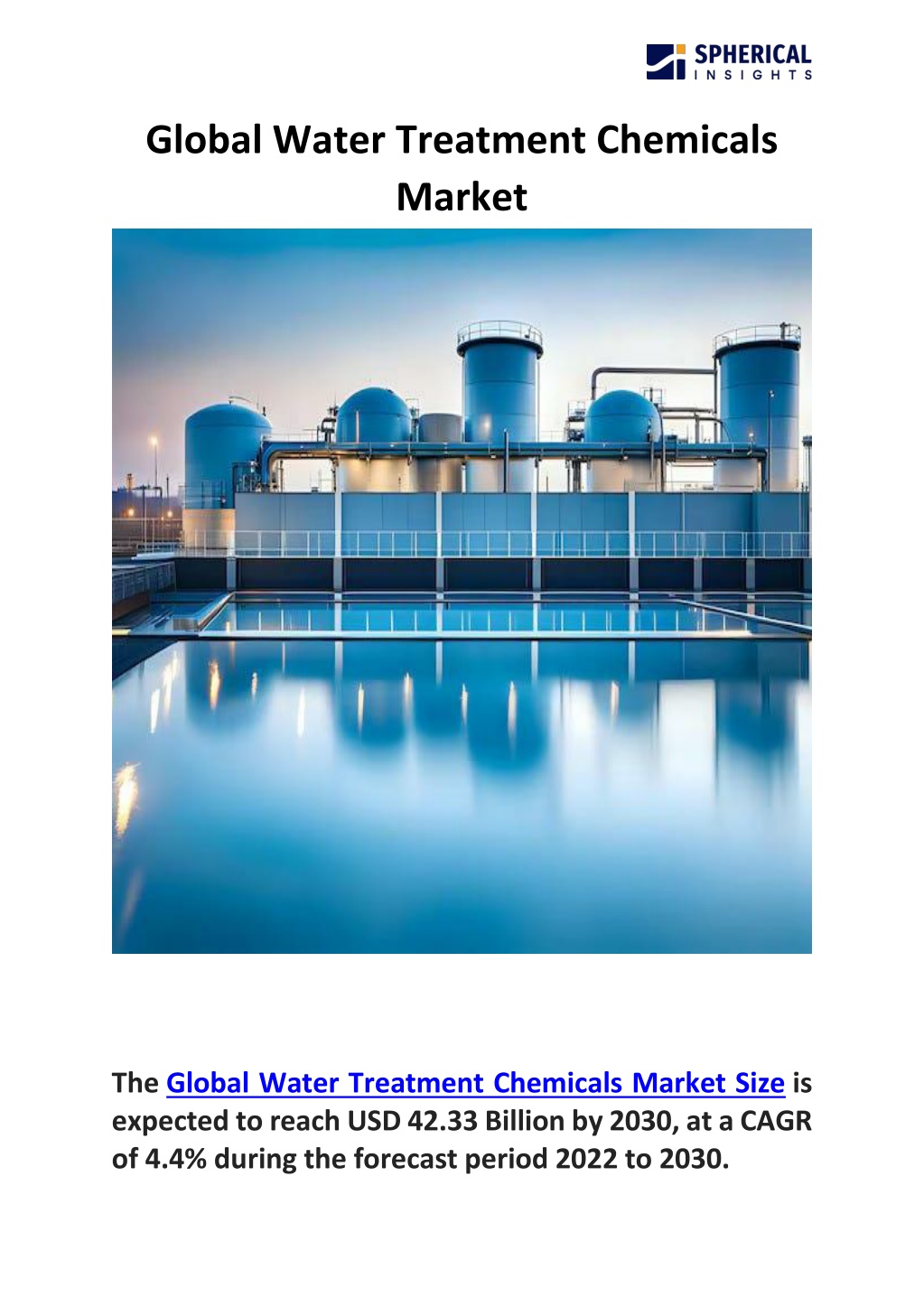 global water treatment chemicals market l.w