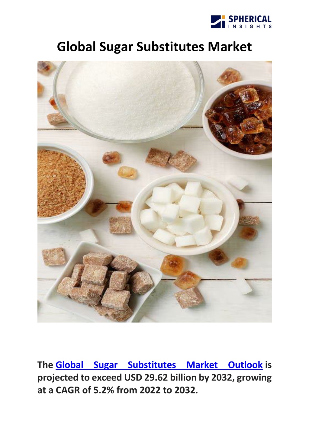 global sugar substitutes market l.w