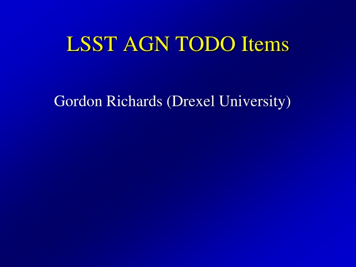 LSST AGN Research Overview