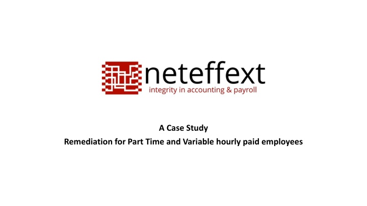 Remediation Strategies for Part-Time and Variable Hourly Employees in Holiday Act Compliance