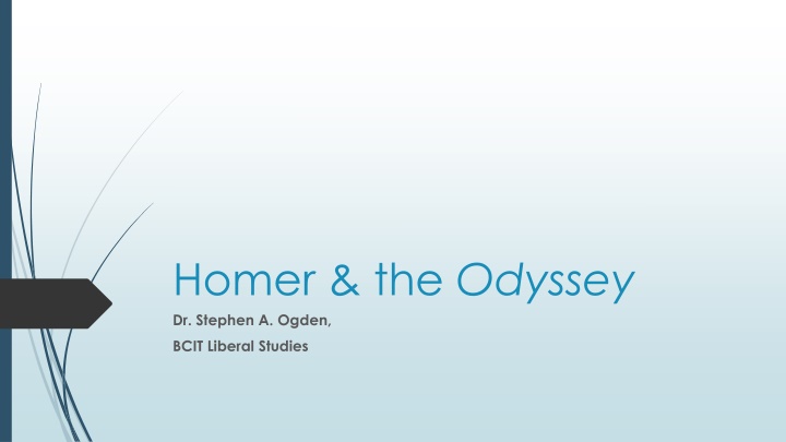 The Impact of Homer and The Odyssey on Western Civilization