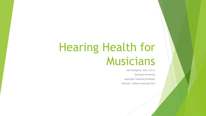 Protect Your Hearing: Important Tips for Musicians