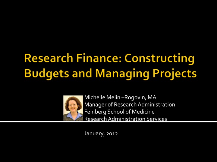 Effective Project Management in Research Administration