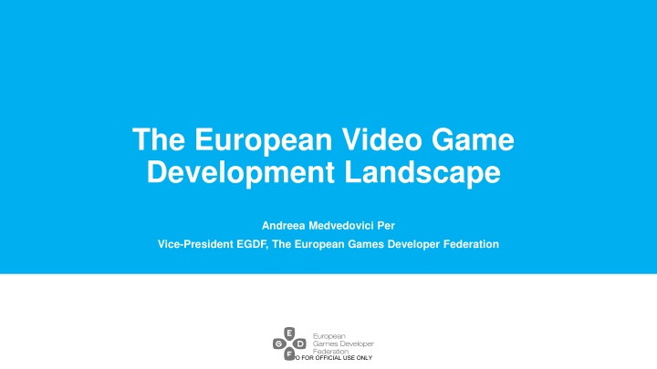 European Video Game Development Landscape Statistics 2018-2019