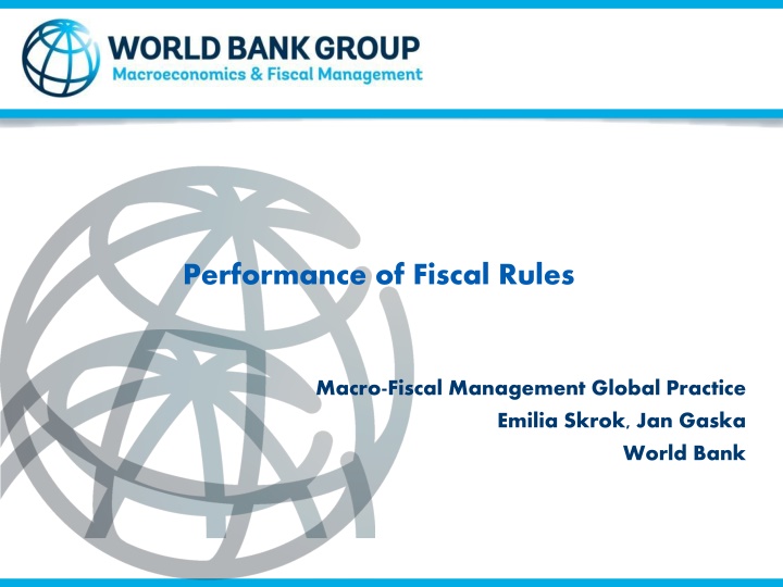 Global Practices in Fiscal Rule Performance
