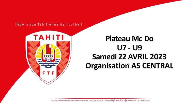 Youth Football Event on April 22,2023 - AS Central Organization