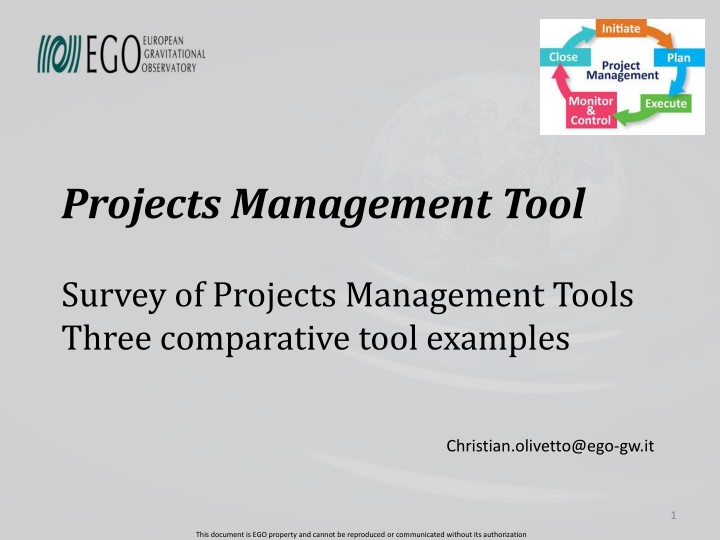 Projects Management Tools Overview and Comparison