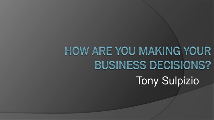 Decoding Business Decision-Making with Data Analytics Insights