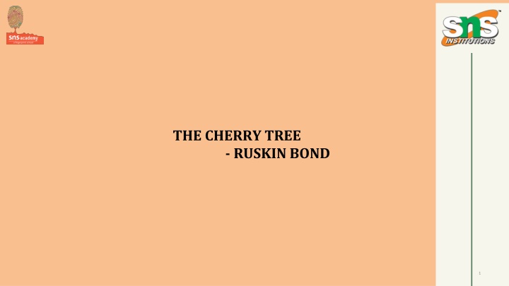 Exploring the World of Cherries and Ruskin Bond