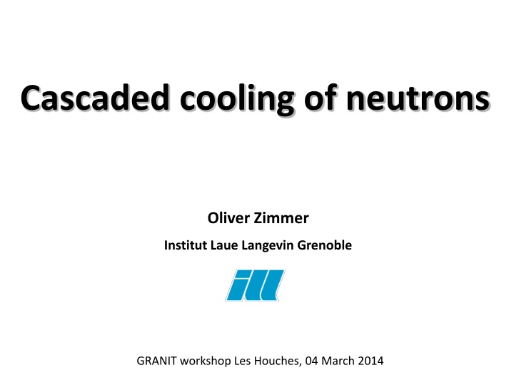 Advancements in Neutron Cooling Techniques and Paramagnetic Systems