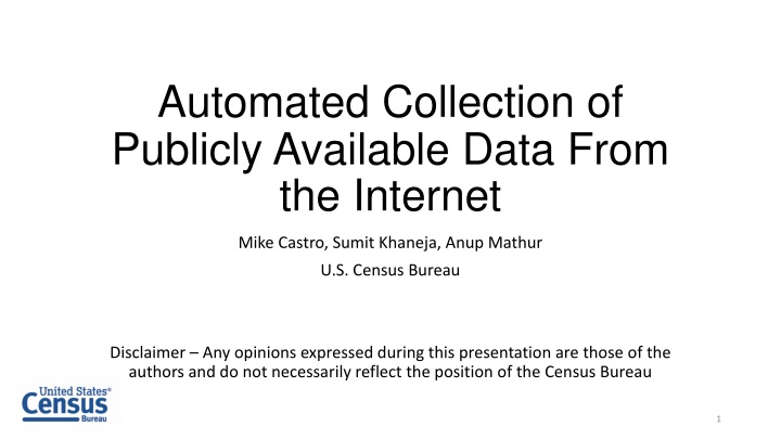 Leveraging Automated Web Scraping for Data Collection