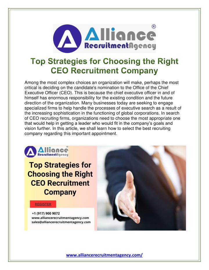 among the most complex choices an organization n.w