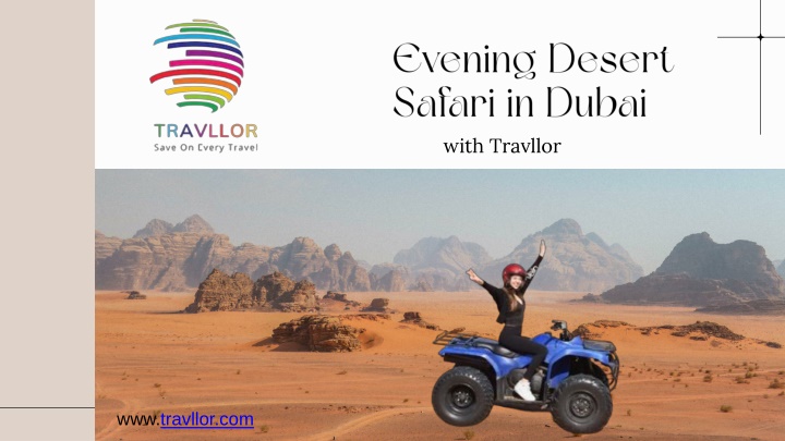 _Evening Desert Safari in Dubai with Travllor...................................