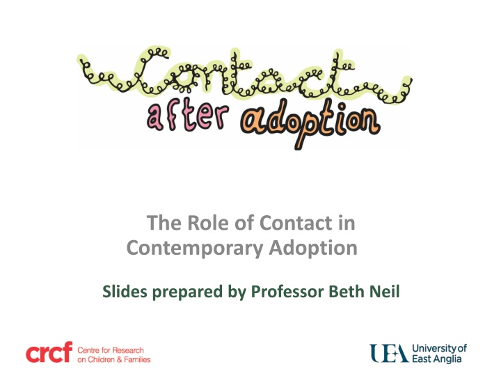 The Role of Contact in Contemporary Adoption