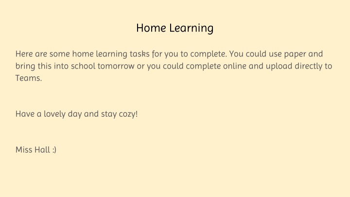 Fun and Engaging Home Learning Activities