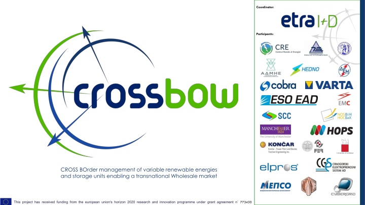 Cross-Border Management of Variable Renewable Energies and Storage Units