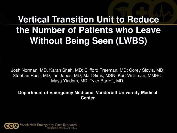 Strategies for Reducing LWBS Rates in Emergency Departments
