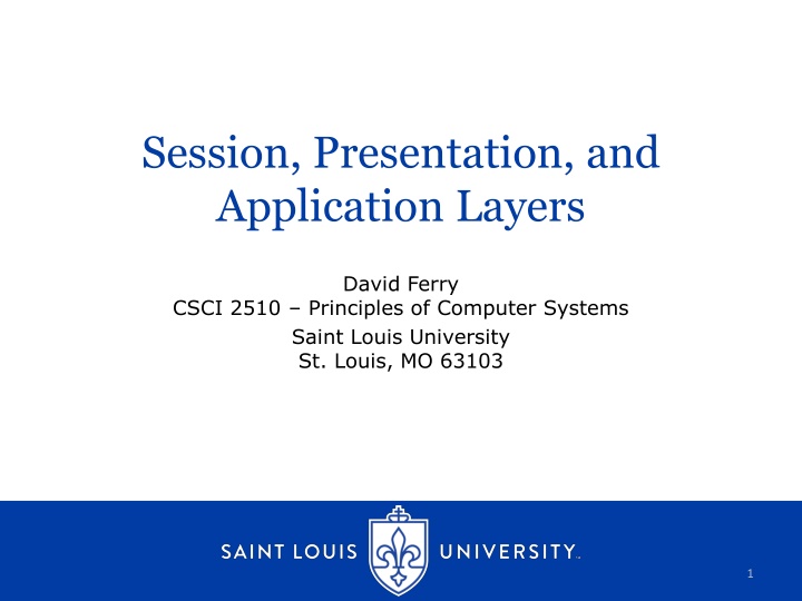 The Layers of Computer Systems Architecture