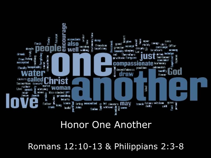 Honoring One Another: Biblical Insights on Love and Devotion