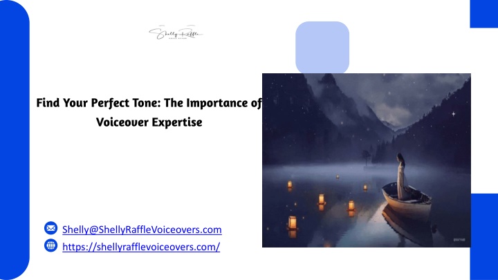 The Importance of Voiceover Expertise-Shelly raffle voice over