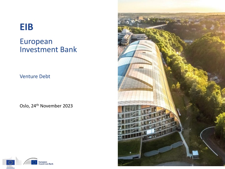European Investment Bank Venture Debt Overview